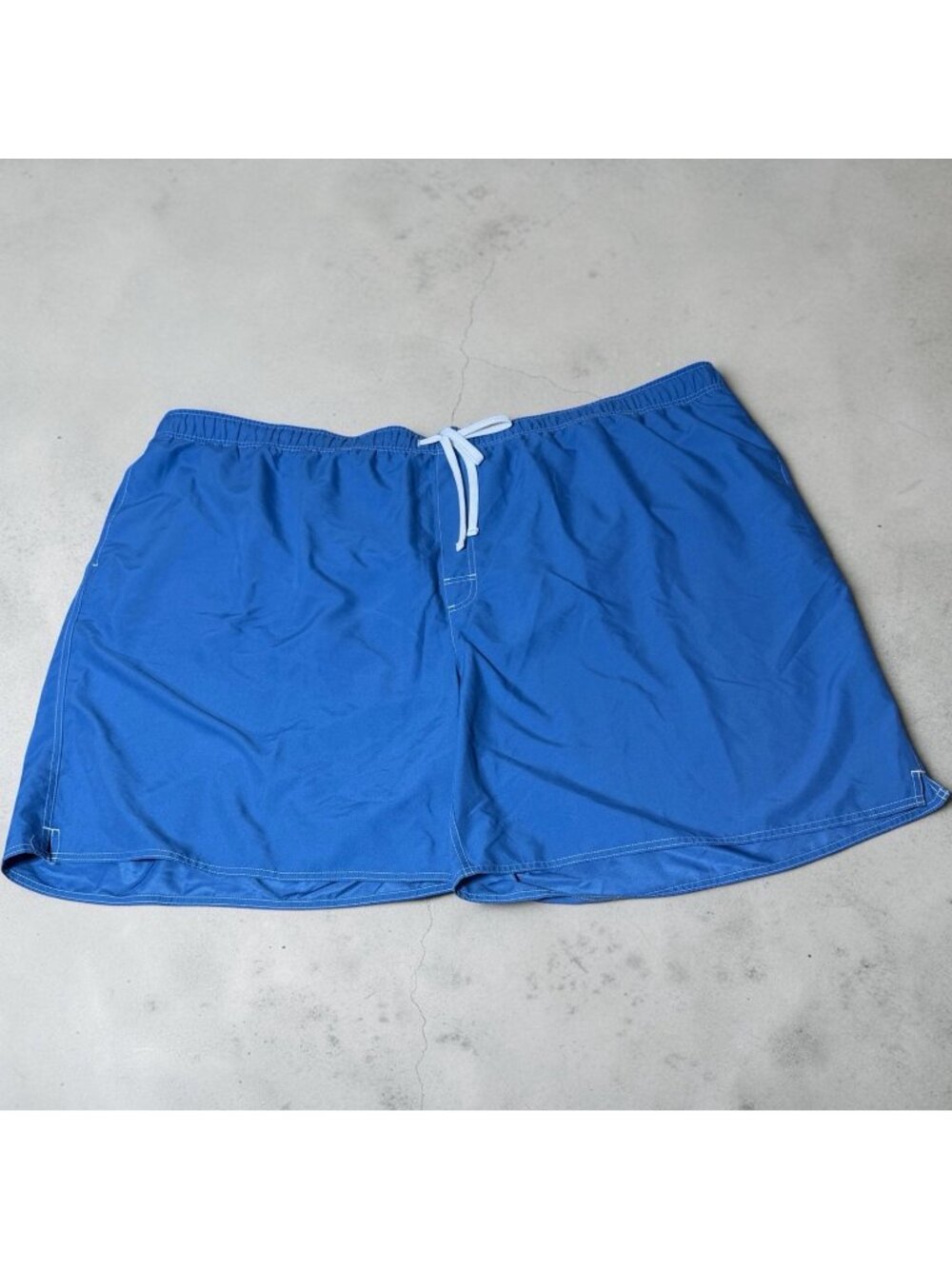 NWT Harbor Bay Swim Trunks Men’s Size 6XL Mesh Brief Liner Quick Dry Blue